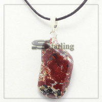 371030903 - Кулон яшма брекчиевая ГС