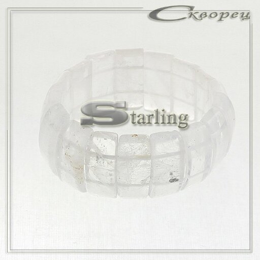 3132206 - Браслет кварц прозрачный Беата