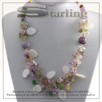 3516970 - Колье самоцветы  Инесса