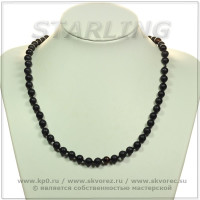 342020287 - Бусы агат черный Ш8