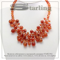 3517548 - Колье сердолик Розана