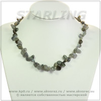 3423933 - Бусы лабрадор  О10