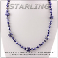 3524174 - Колье лазурит  Оксана