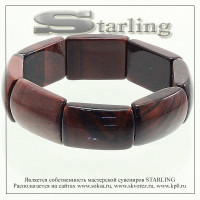 311524 - Браслет бычий глаз  Антуриум - страсть