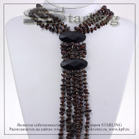 3526490 - Колье раухтопаз  Клеопатра