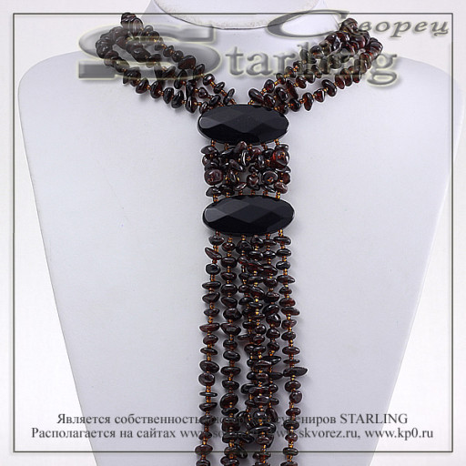 3526490 - Колье раухтопаз  Клеопатра