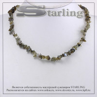 3413903 - Бусы лабрадор  ГА5