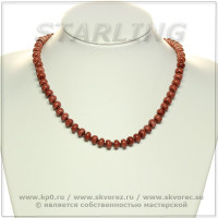 34101196 - Бусы авантюрин коричневый КУ8