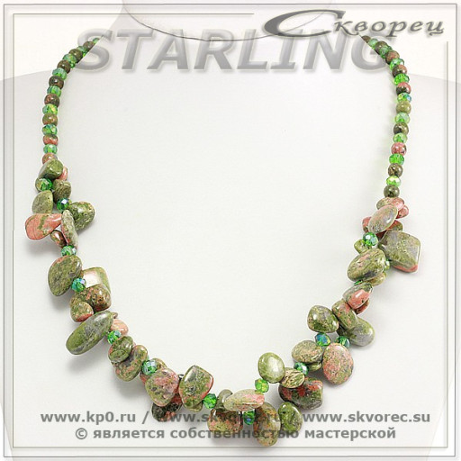 3518506 - Колье унакит  Алия