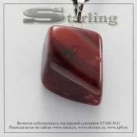 377202 - Кулон сардоникс ГН