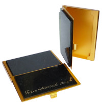 127208 - Визитница карманная 2-пл. желтая