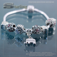 3110930 - Браслет с шармами Сила