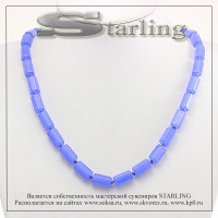 342370677 - Бусы кошачий глаз синий ЦП