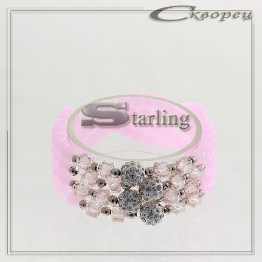 3132816 - Браслет кварц лиловый Дина