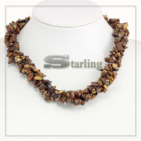 3418269 - Бусы тигровый глаз  3НГА5