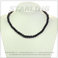 34101296 - Бусы авантюрин синий КУ8