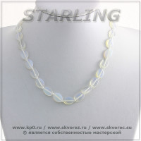 3414354-2 - Бусы лунный камень  ТОВ