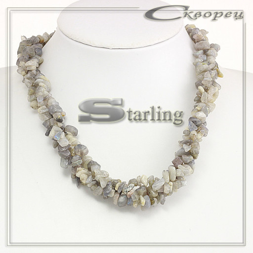 3413969 - Бусы лабрадор  3НГА5