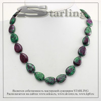 3419645 - Бусы цоизит  ТКА