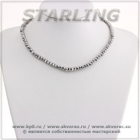 341941043 - Бусы циркон цвета пирита СО6