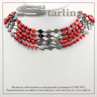 32136139 - Ожерелье коралл красный Наталья