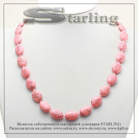 34236354 - Бусы коралл розовый ТОВ