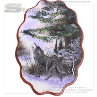 151060 - Ажурка овальная анималистика 4