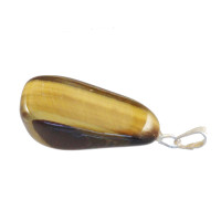 420001 - Подвеска из галтованного тигрового глаза