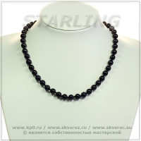 34101287 - Бусы авантюрин синий Ш8