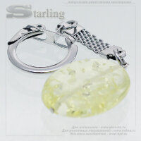 431020230 - Брелок янтарь светлый ТОВ22/30