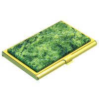 127216 - Визитница карманная 1-пл. желтая