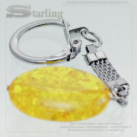 431020730 - Брелок янтарь медовый ТОВ22/30