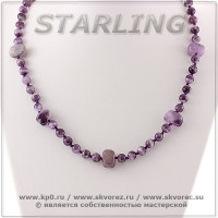 3520774 - Колье аметист  Оксана