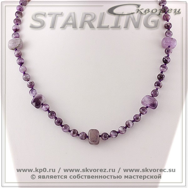 3520774 - Колье аметист  Оксана