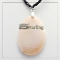 37022105-2 - Кулон агат розовый КАП