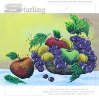 141578 - Натюрморт фрукты в корзинке и яблоко 4