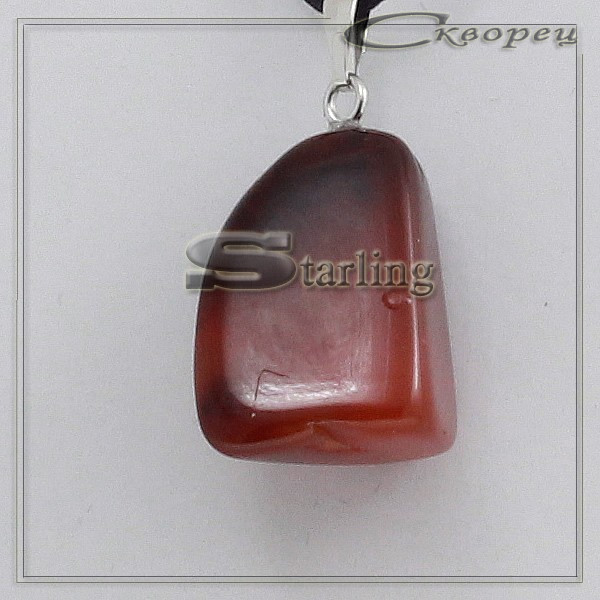 377503 - Кулон сердолик  ГС