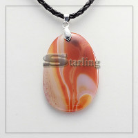 37022105-7 - Кулон агат красный КАП