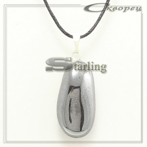 372003 - Кулон гематит  ГС