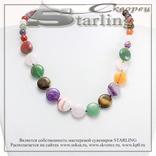 3516912 - Колье самоцветы  ТКР