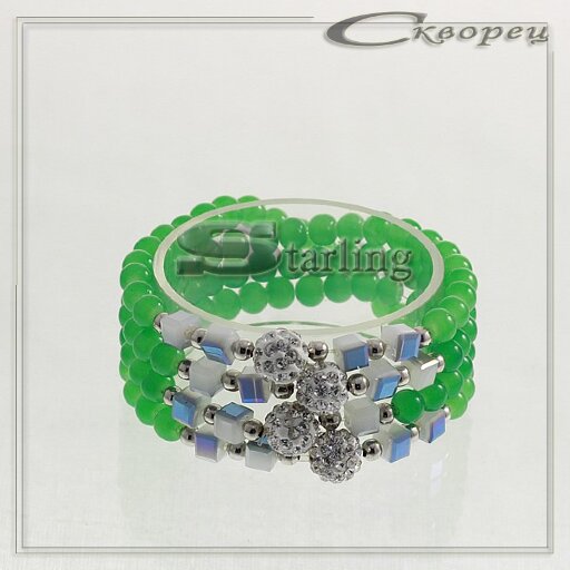 315116 - Браслет нефрит  Дина