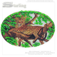 716005 - Панно открытка Леопард