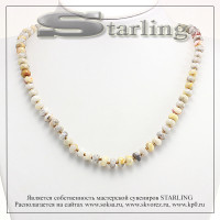 342020496 - Бусы агат бастионный КУ8