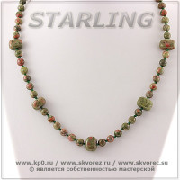 3528574 - Колье унакит  Оксана