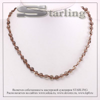 34064121 - Бусы раухтопаз ПУ