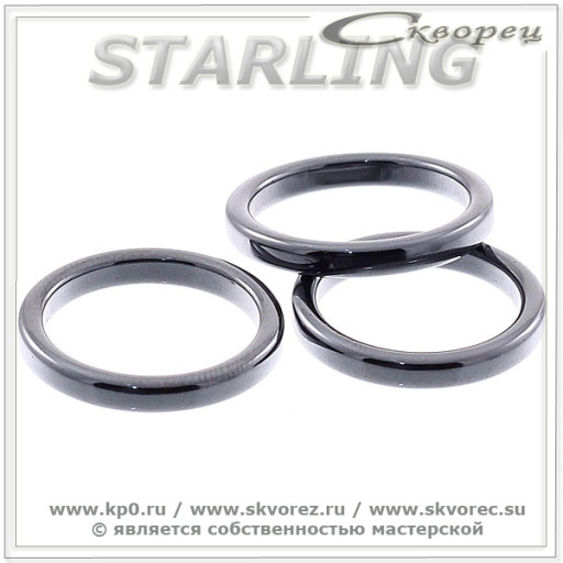 392002 - Кольцо гематит