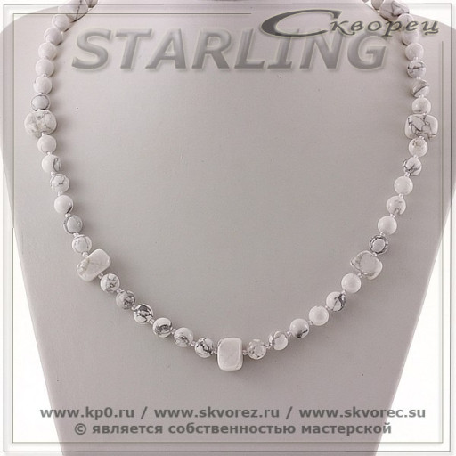 3523174 - Колье кахолонг  Оксана