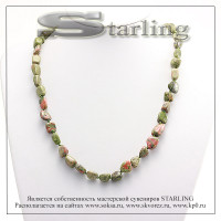 3428505 - Бусы унакит  ГА14