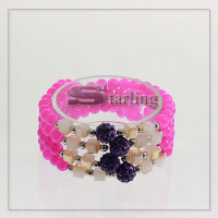 3132716 - Браслет кварц сиреневый Дина