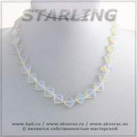 3414363-2 - Бусы лунный камень  ТРО